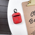 iPhone XS MAX protective case with anti-lost hook for wireless Bluetooth headset, lattice hard shell design