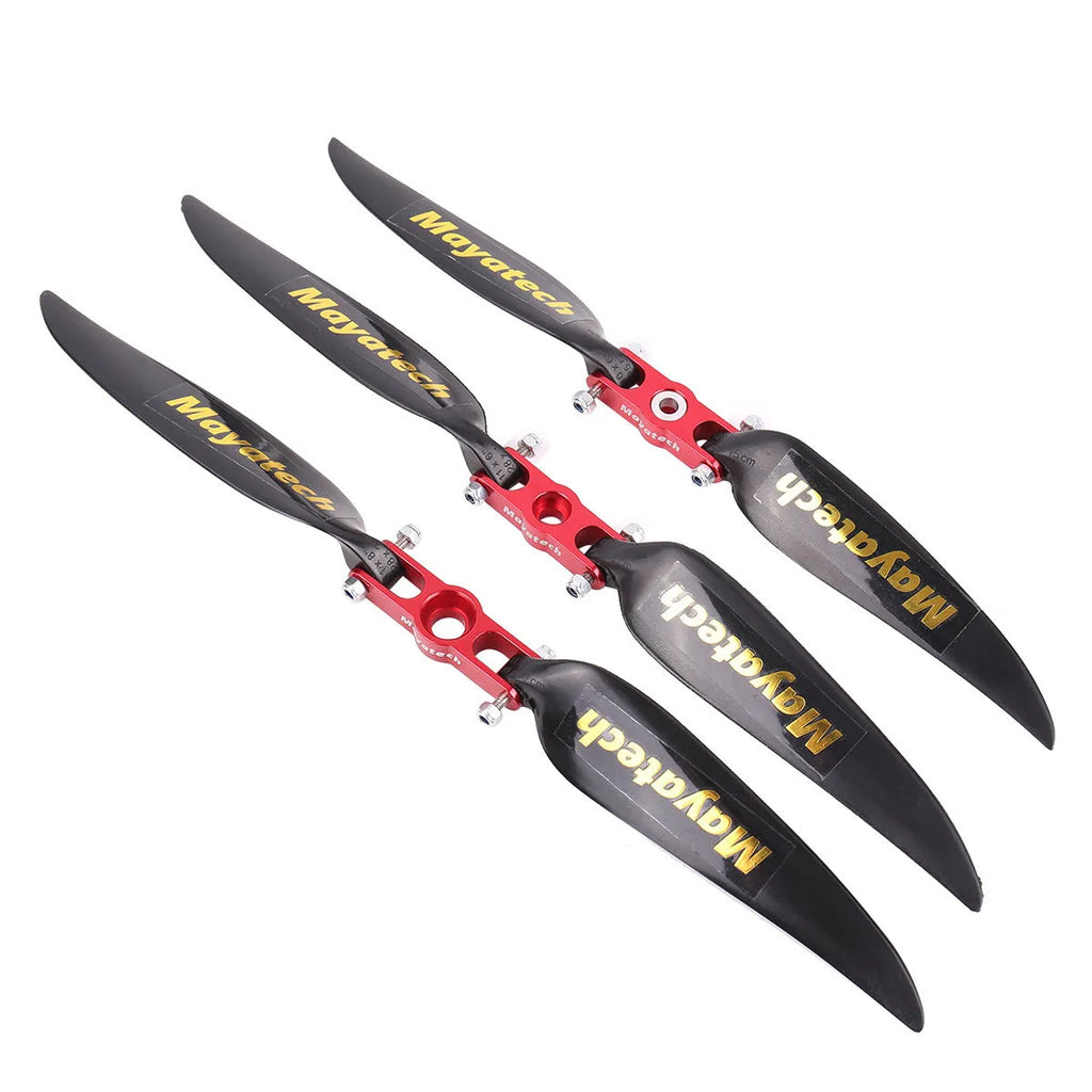 Black folding paddle with quick disassembly mechanism and 12x6.5cm fittings for kayaks