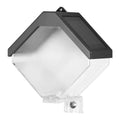 Outdoor solar ice brick chandelier, dual colour LED, IP65, 95 x 95 x 48 mm, with hanging clip