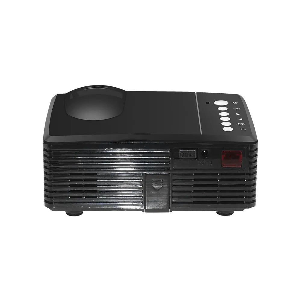 Sida SD30 children projector, single-chip LCD, 450 lumens, 320x240, 20-80 inch screen, USB SD AV, Black or White
