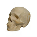 Skull BBQ resin Halloween ornament, American style, 10 x 7 x 8 cm, single decoration