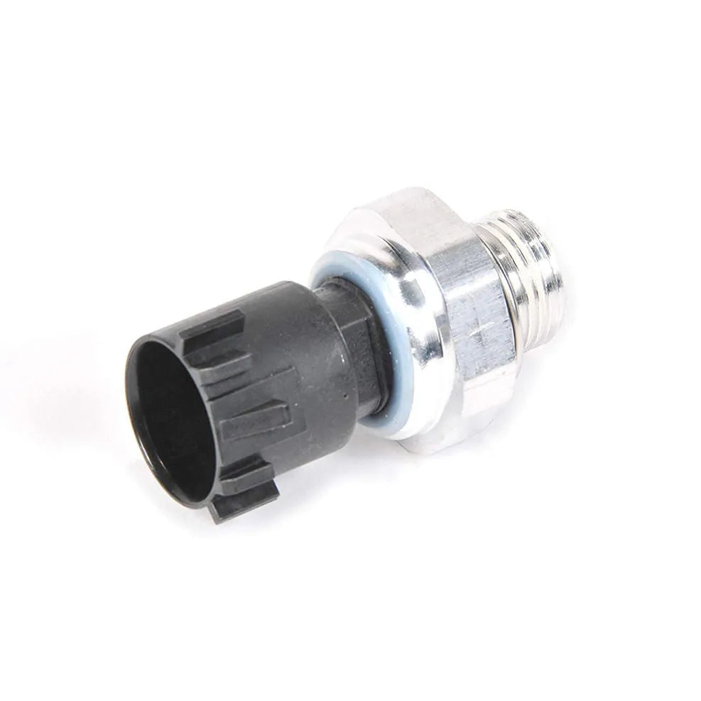 Silver automobile fuel pressure sensor with simple design for automotive fuel system monitoring