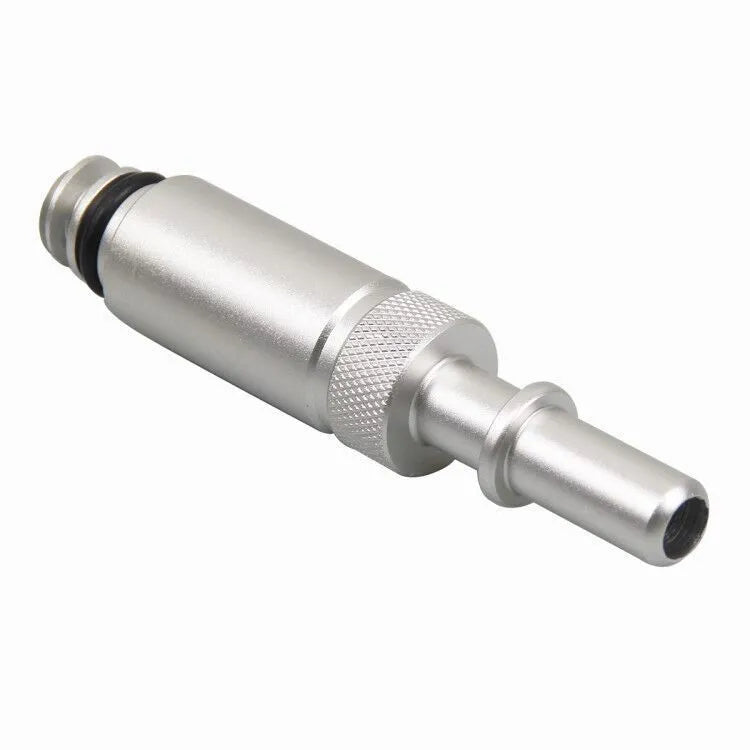 Silver metal transmission refuelling joint tool for manual transmission fluid changes