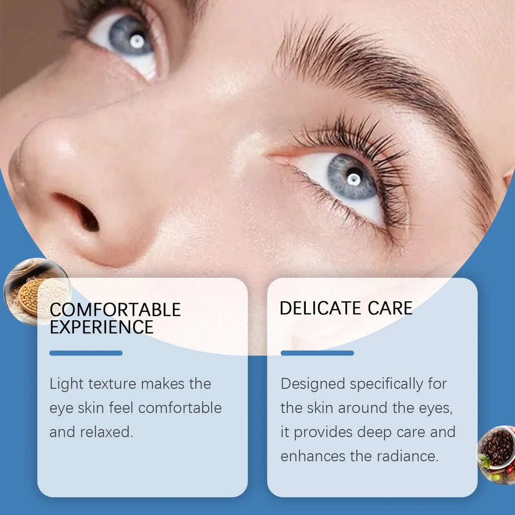 15g tube of collagen firming eye cream for skin around eyes