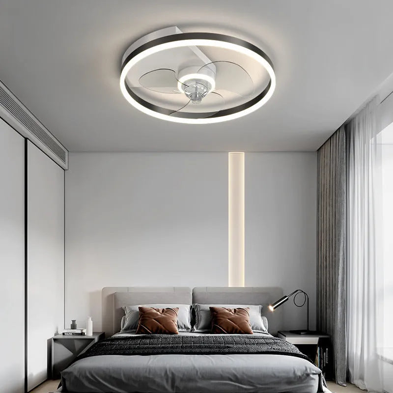 Landi simple modern Nordic style ceiling lamp with LED light source and iron construction