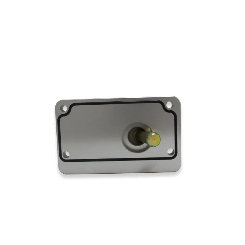 Polished silver aluminium short shift lever for Horton vehicles with mounting hardware
