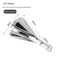 CR12MOV steel deburring external chamfering tool for chuck electric drill, 28g, removes burrs safely