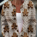 Digital printed V-neck top with lapel collar in loose fit design