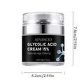 50g jar of salicylate exfoliating cream for smallpox marks, a nourishing moisturiser.