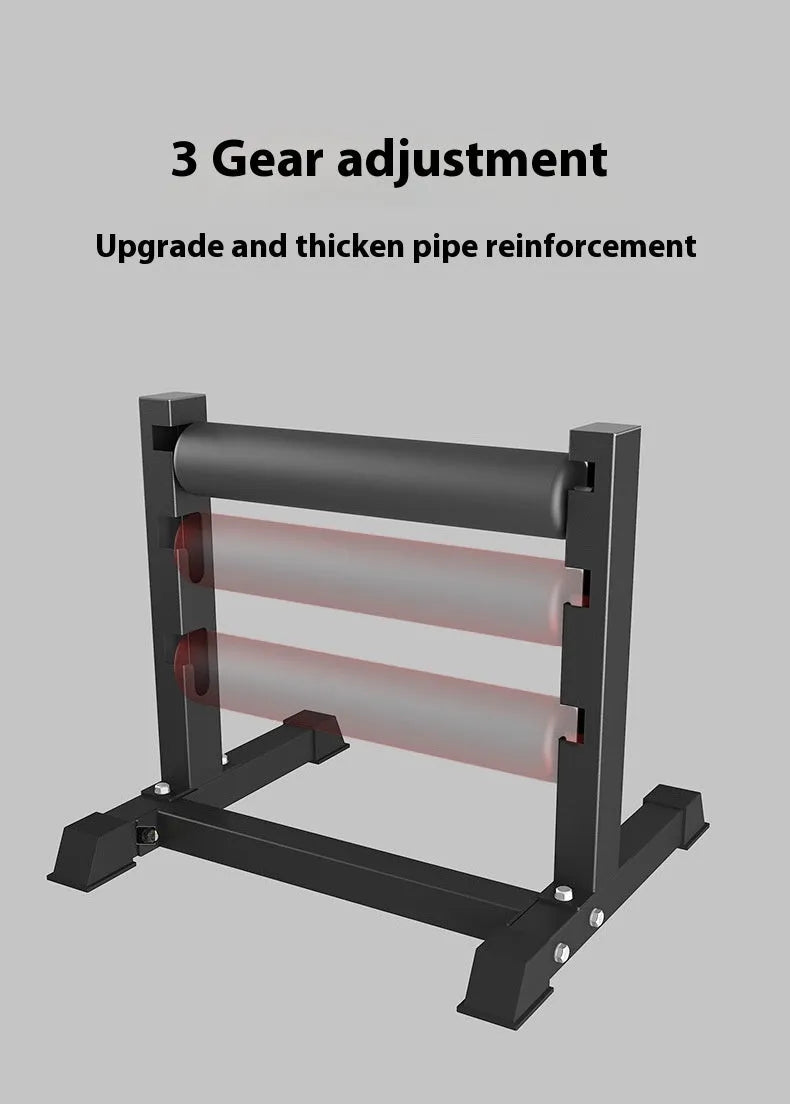 Black steel leg press trainer for fitness leg training exercises
