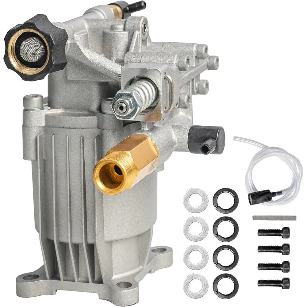 P170 White aluminium swash plate pump cleaning machine accessory with gasoline power drive