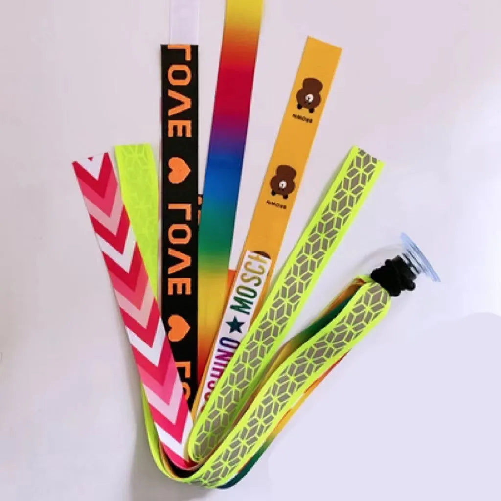 Children's helmet streamer in multiple colours for roller skating and skiing decoration