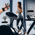 Silicone 5-finger hand rehabilitation trainer for adults in black or grey colour
