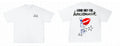 Printed short sleeved shirt with loose fit and round neck in street hip hop style
