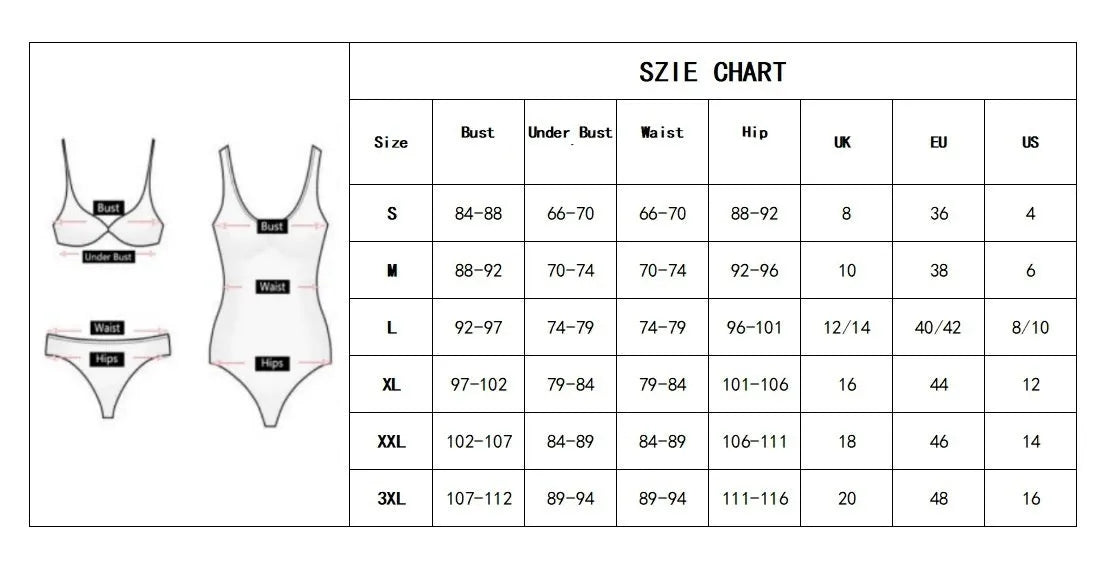 Women's denim blue bikini set with adjustable straps, showing front and back views on mannequin