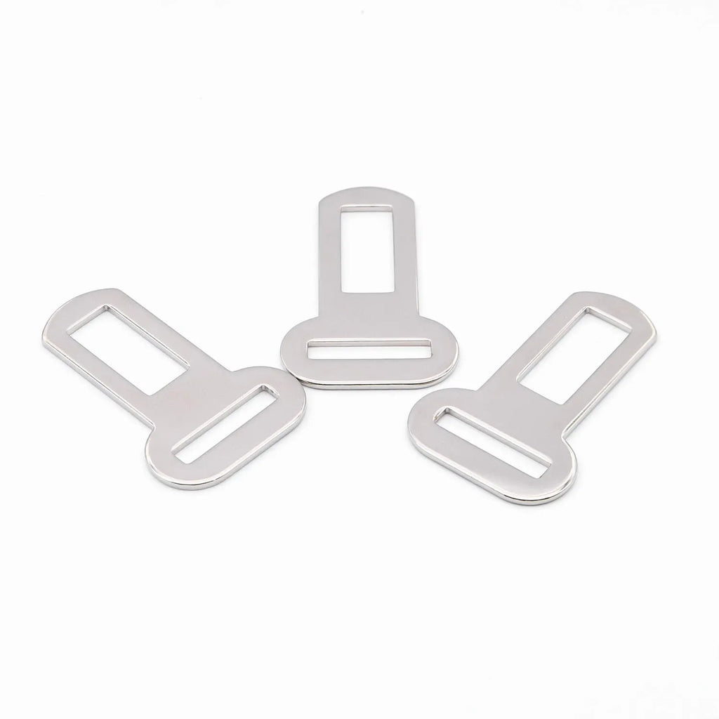 26mm silvery zinc alloy pet leash safety buckle with snap-hook design