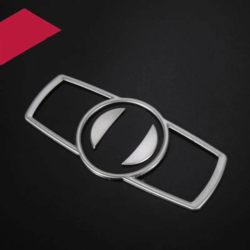 Silver BMW headlight frame decorative strip for 5 Series 7 Series X3 X4 interior dashboard