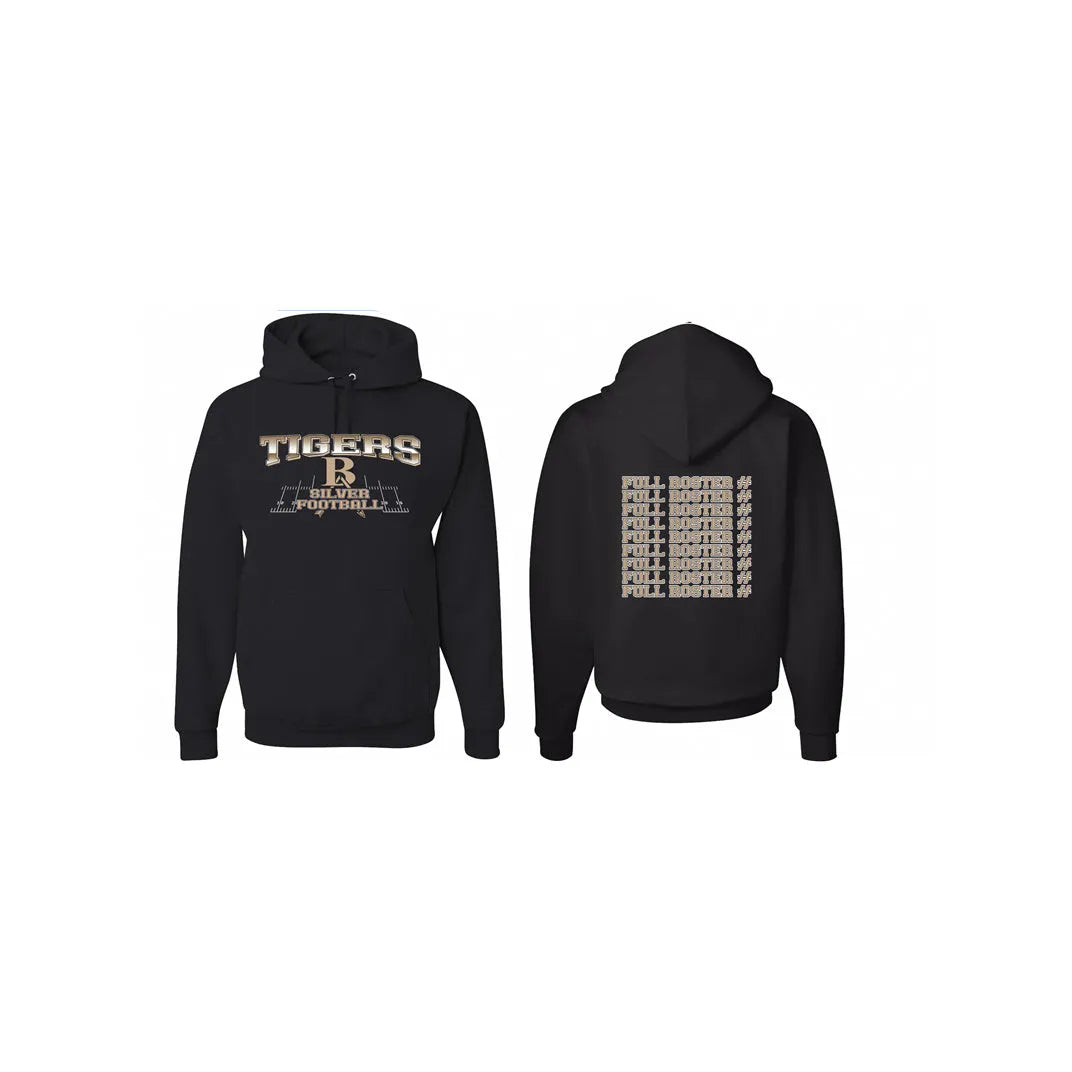 Black drop-shoulder sleeve hoodie with long sleeves and collarless design for leisure sports
