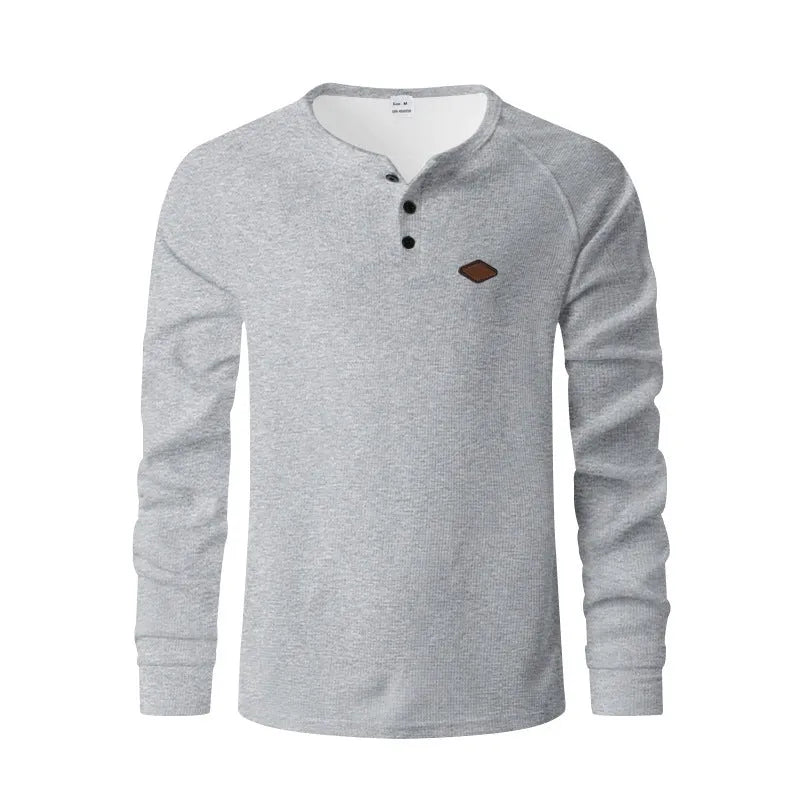 Loose fit raglan sleeve long sleeve shirt in quick-drying polyester fibre fabric