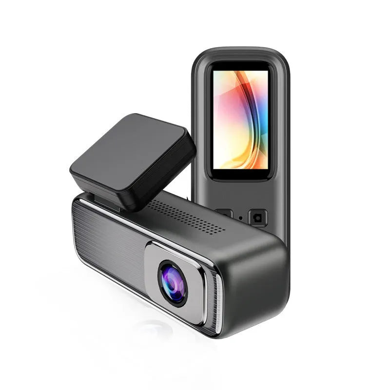 HD 2K driving recorder with 1.2-inch screen and WiFi connectivity for mobile phone control