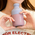 Mini contrast colour vacuum cup in Blue or Pink, 304 stainless steel tumbler, 220ml or 360ml