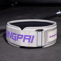 Abdominal exercising band for lumbar support during weightlifting, available in multiple colours and sizes