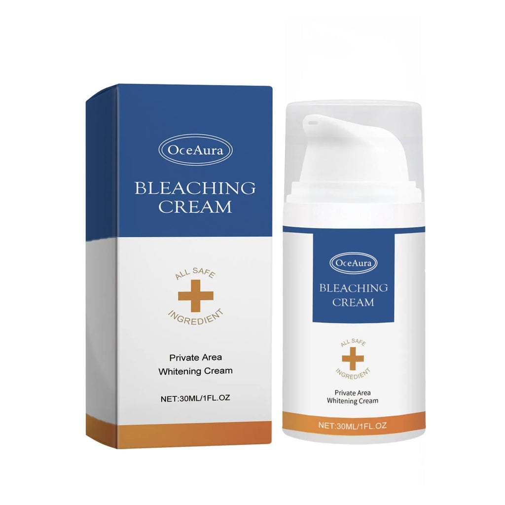 30ml body whitening cream tube for underarm and dull skin with nicotinamide, vitamin E, retinol, hyaluronic acid