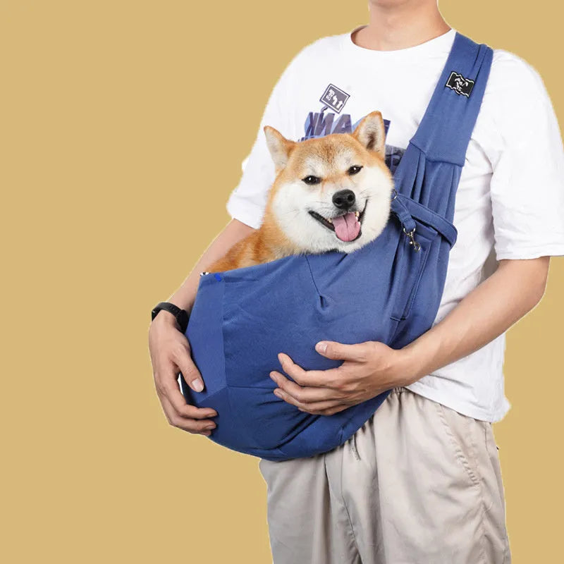 Folding cat carrier backpack showing mesh side panels, top entry, and shoulder straps in a choice of colours
