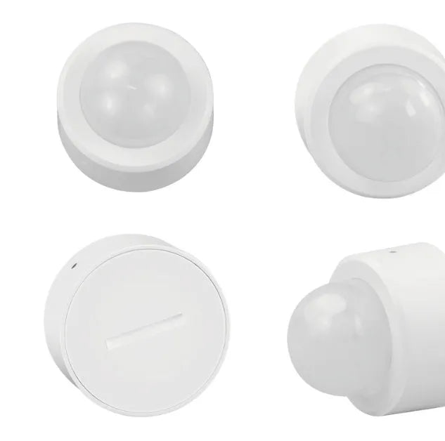 White ZigBee wireless infrared body sensor for smart home motion detection