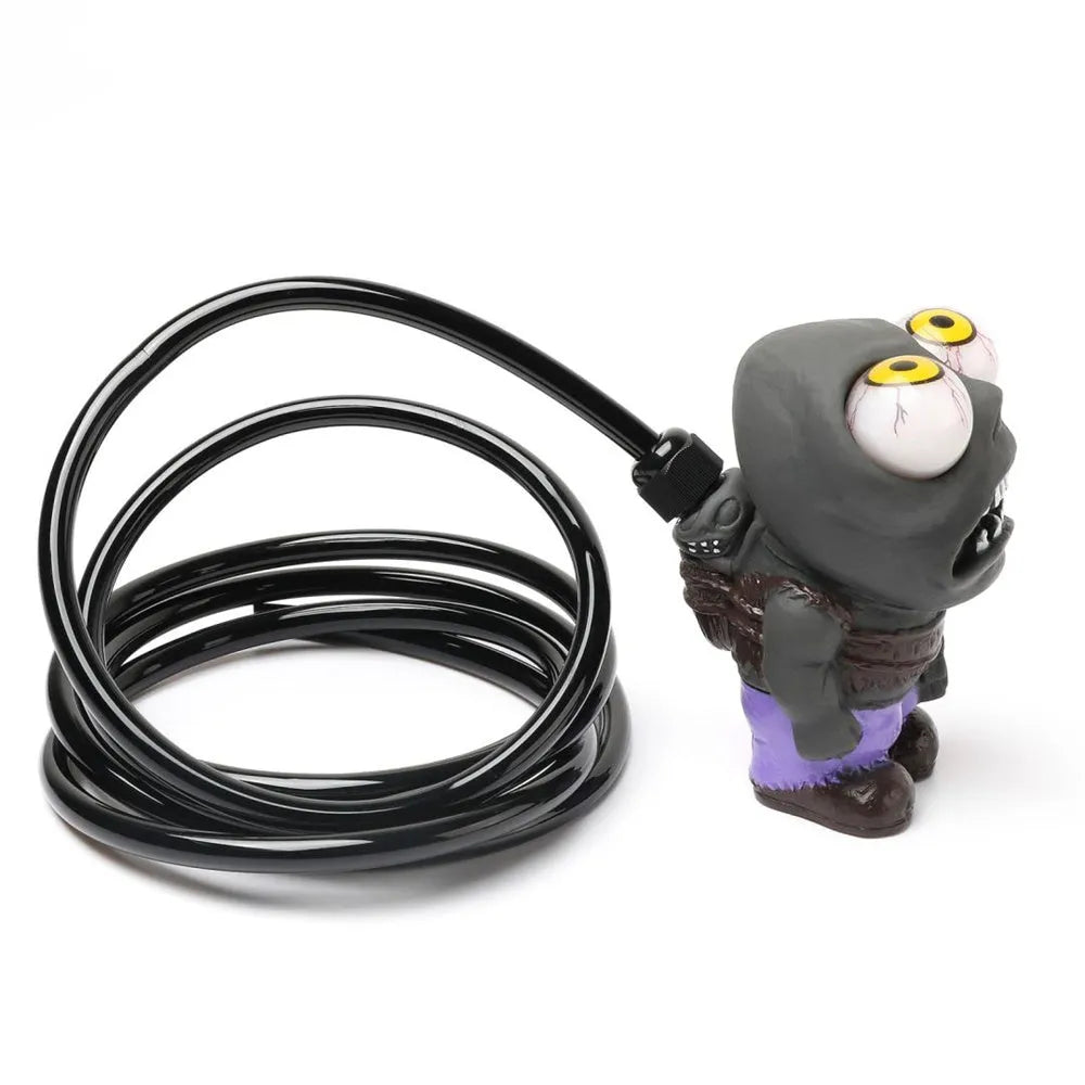 Car turbo explosive eye doll ornament with pressure valve and copper fittings for turbo systems