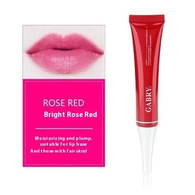 Vermilion waterproof lip gloss in five colour shades including bright rose red and orange red