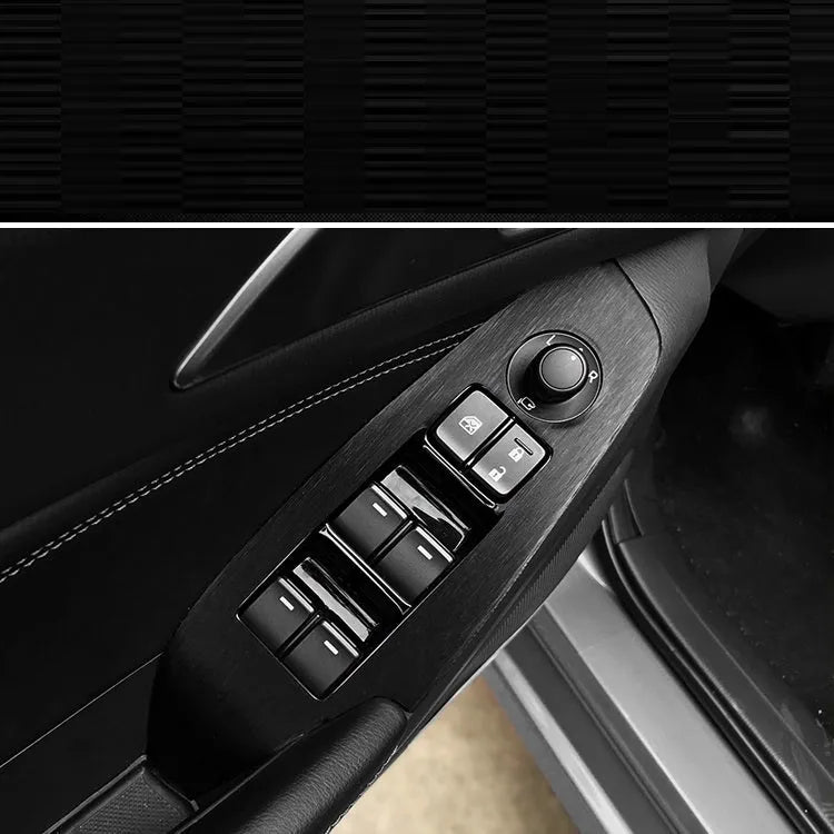 Unksera car interior decorative film sticker kit for centre console and instrument panel protection