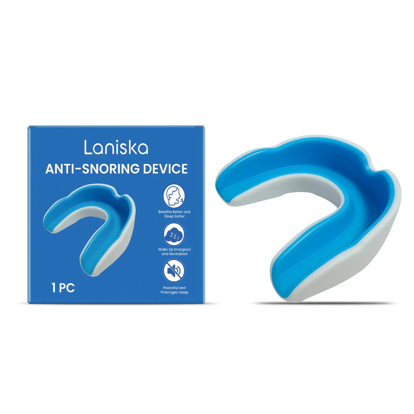 Anti-snoring stopper device for night-time sleep care in individual pack