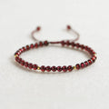 Women's freshwater pearl and crystal bracelet with geometric shapes in simple design
