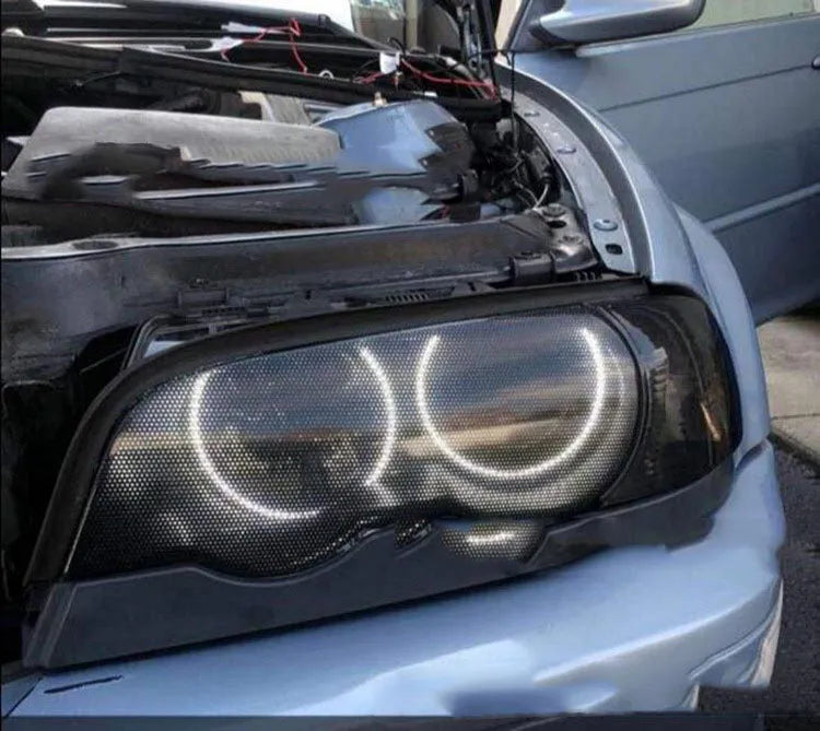 30cm by 106cm perforated automotive colour changing film for vehicle wrapping applications