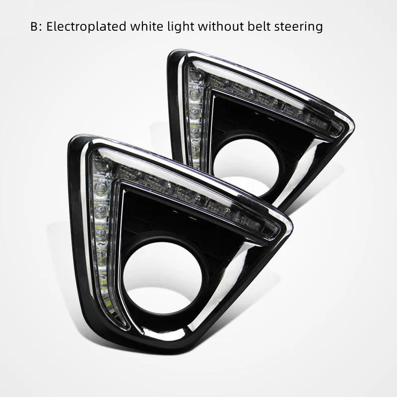 Mazda CX-5 daytime running light with electroplated finish and LED technology