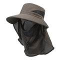 Men's adjustable fisherman hat with 8cm brim showing army green colour and drawstring adjustment