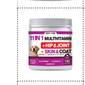 Bottle of health supplement capsules showing 120 count with 7 formulation options available