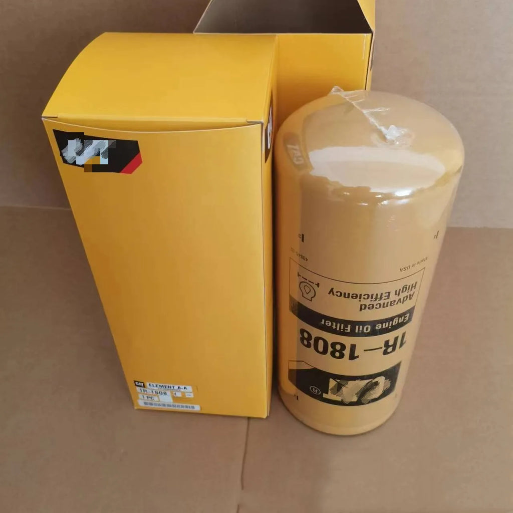Carter 1R-1808 metal oil filter element for excavator hydraulic systems