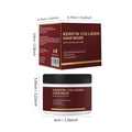 100ml collagen hair mask container for moisturising and repairing strong hair