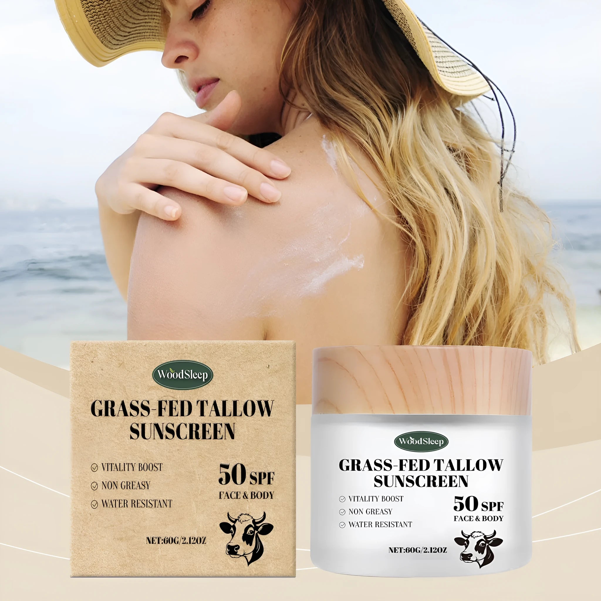 60g tube of butter moisturising protective cream with hyaluronic acid and Centella Asiatica extract