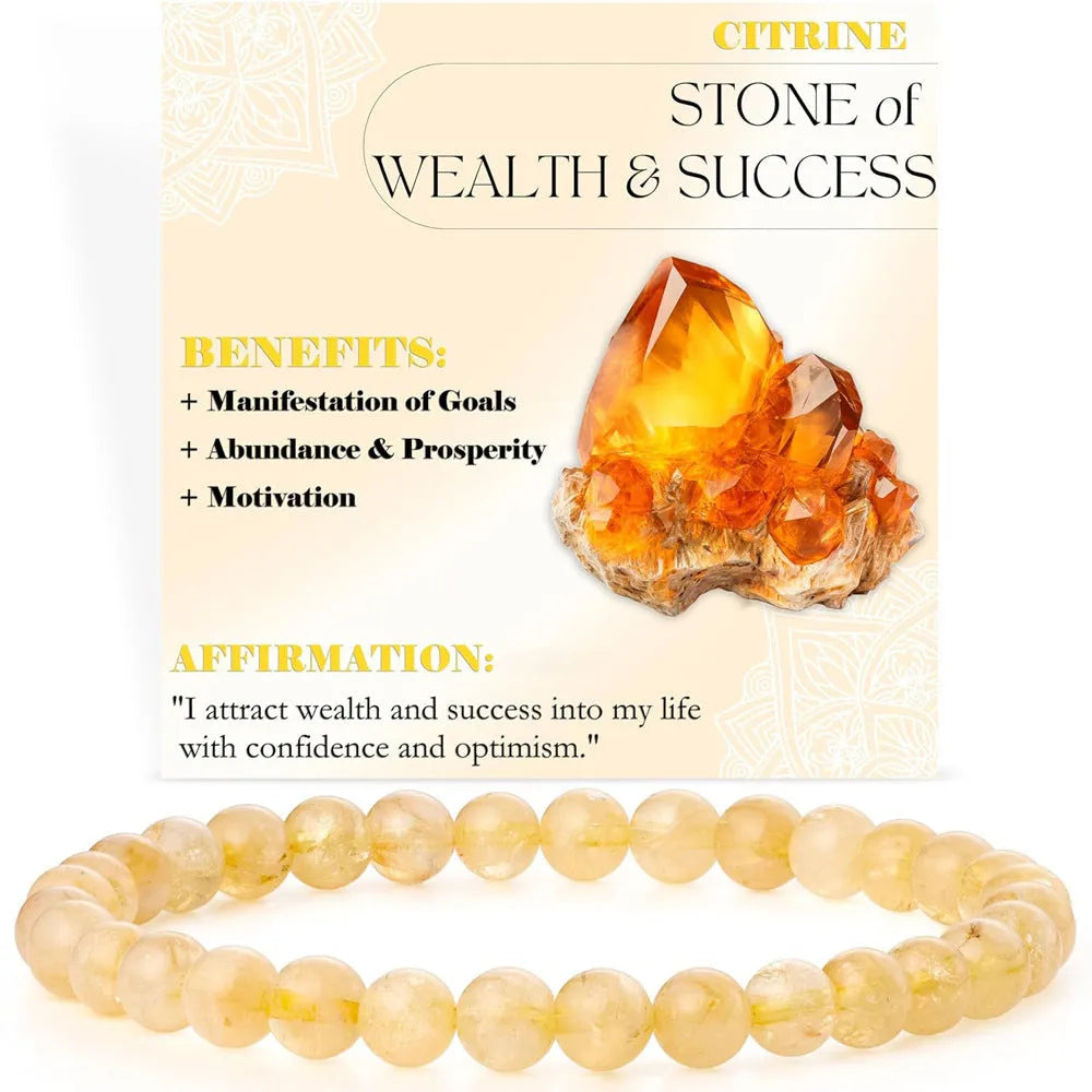 Handmade geometric bracelet made from 6mm agate stone beads on a wrist, showing the 18mm fit.