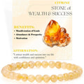Handmade geometric bracelet made from 6mm agate stone beads on a wrist, showing the 18mm fit.