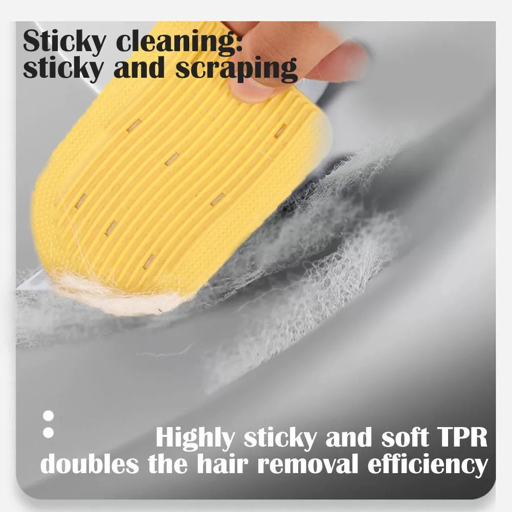 200mm pet grooming brush in blue, green, or yellow with soft silicone and foldable design