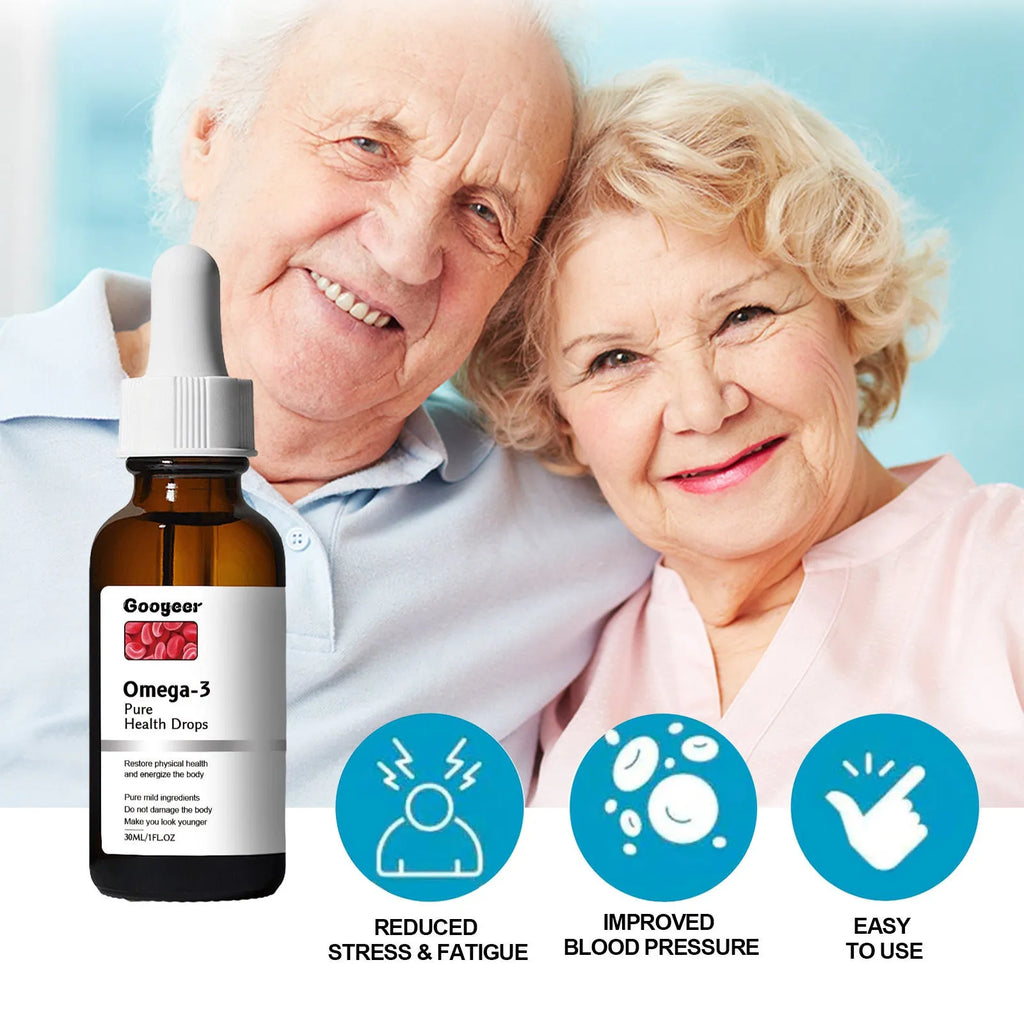 30ml bottle of Shu Health Care Drops liquid herbal supplement for physical discomfort and blood sugar balance