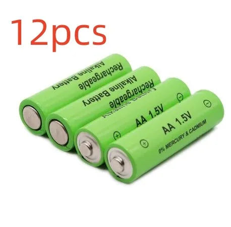 AA rechargeable battery with 3000mAh capacity showing standard dimensions and industrial grade construction