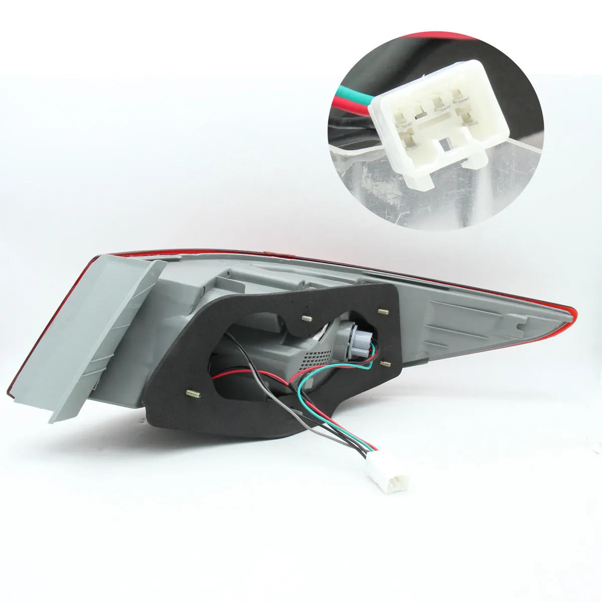 Left-side LED car taillight assembly for 2011-2014 Hyundai Sonata model.