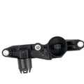 Black automotive crankshaft position sensor with eccentric shaft for BMW vehicles OE 11377506503