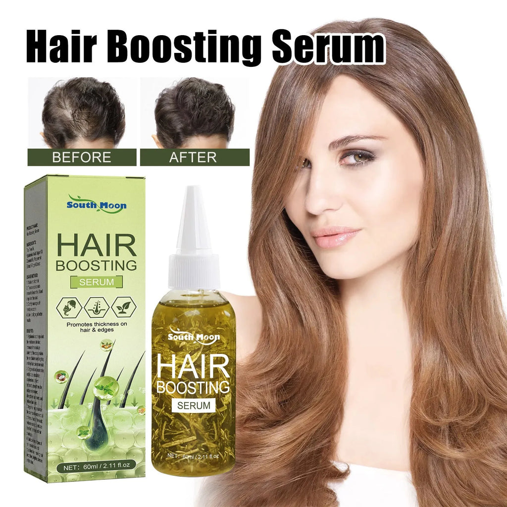 60ml bottle of hair care anti-fall repair essential oil for dry ends and brittle hair