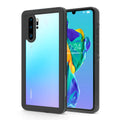 Huawei P30 phone case with wave pattern in black or blue